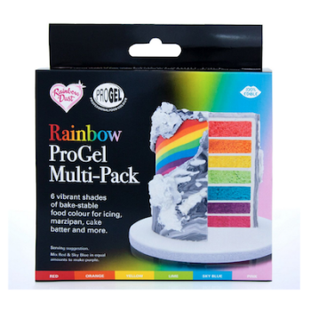 ProGel Multipack Regenbogen – 6 Farben